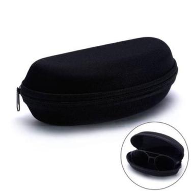 Imagem de Kit 2 estojos case óculos de sol de tecido com zíper - Filó modas, Pre