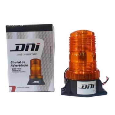 Imagem de Sinalizador Strobo Visual 4 Flashes Ambar - Dni
