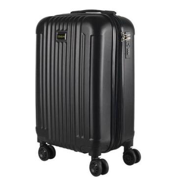Imagem de Mala De Bordo 10Kg Expansível Preta Maldivas Ultra Leve