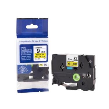 Imagem de Fita Aplicável Brother Tze-621 Amarela 9Mm Kze - Generica