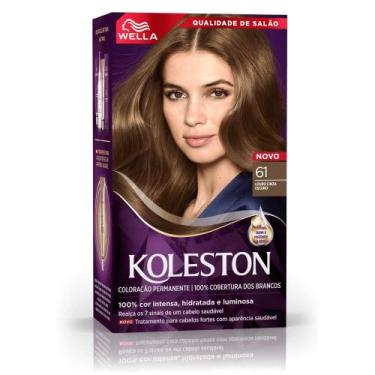 Imagem de Kit Tintura Koleston Louro Cinza Escuro 61