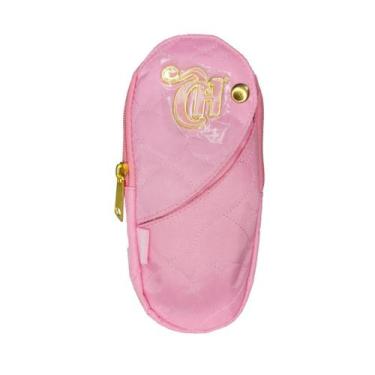 Imagem de Necessaire Estojo Capricho Rosa Claro Material Escolar - Dermiwil