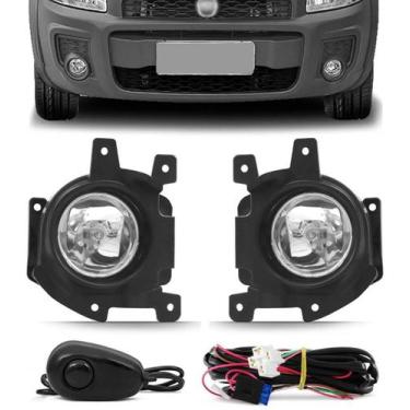 Imagem de Kit Farol De Milha Fiat Strada Working 2014 - 2021 - Suns / Zapos / Ti