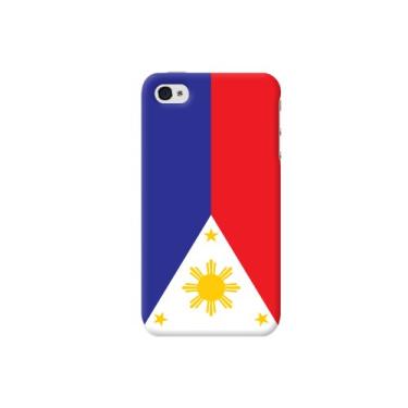Imagem de Cellet Capa Proguard com bandeira das Filipinas para Apple iPhone 4/4S - Azul