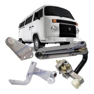 Imagem de Kit Carrinho Guia Kombi Porta Correr Lateral após 1997 1998 1999 2000 