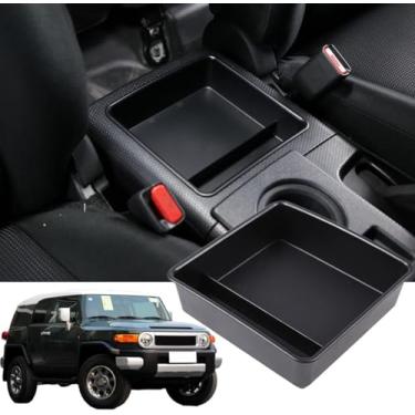 Imagem de YUECHI Para Toyota FJ Cruiser 2007-2021 Caixa de armazenamento para console central