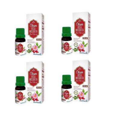 Imagem de Kit 4 Óleo Natural Rosa Mosqueta 30ml - Uberpharma