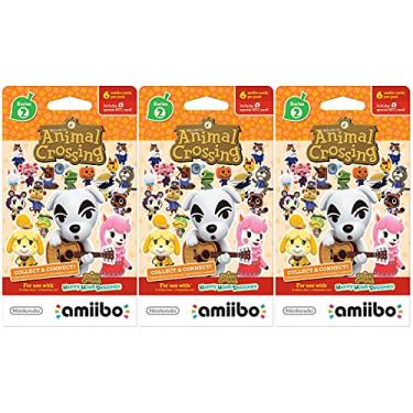 Imagem de Animal Crossing Amiibo, pacote com 3 cartas - Nintendo Wii U