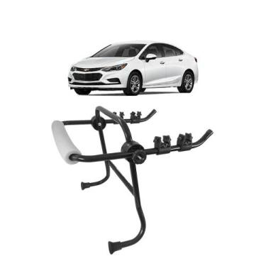 Imagem de Transbike Suporte Universal 2 Bicicletas Porta Mala Cruze - METAL LINI