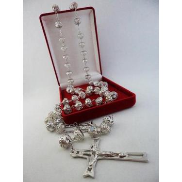 Imagem de Terço cristal tcheco jablonex furta cor 12x10mm esp. - níquel free - a