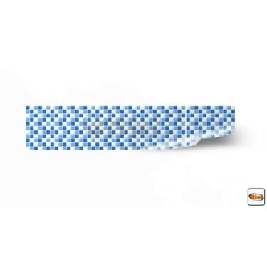 Imagem de 29 M X 30cm Faixas Piscina Laminada Brilho Proteção Borda B3 - Biel Co