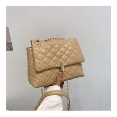 Imagem de Bolsa De Ombro Xadrez De Moda Com Alça De Corrente Bolsas - Unistar, P