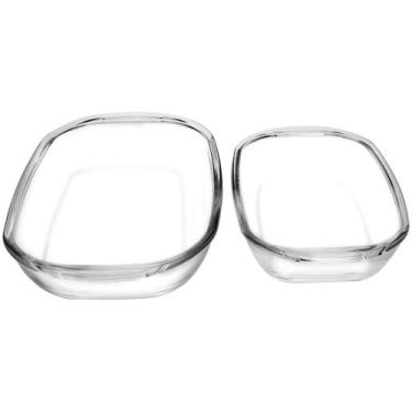 Imagem de Conjunto de Assadeiras Sempre - Retangular Vidro 2 Peças 1512020079139