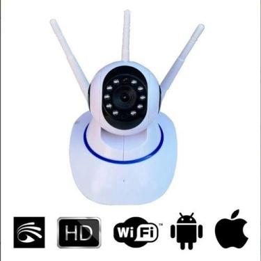 Imagem de Camera Ip Wifi Robo Hd Audio Para Monitorar Criança & Casa - oem