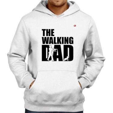 Imagem de Moletom The Walking Dad Paródia Meme - Foca na Moda, Branco, G