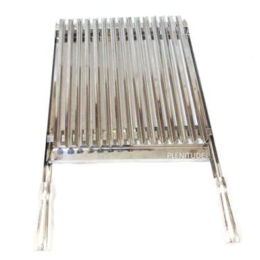Imagem de Grelha Argentina Parrilha inox 40x45 - Plenitude