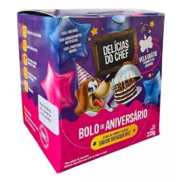 Imagem de Bolo de aniversário delicias do chef 235g  para seu cão - Hounds, Brig