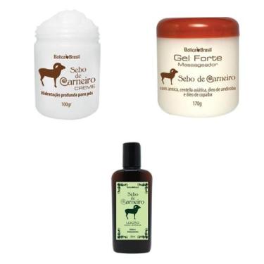 Imagem de Massagem Hidrata Alivia Relaxa Creme Gel Loção Sebo Carneiro - Lucy's