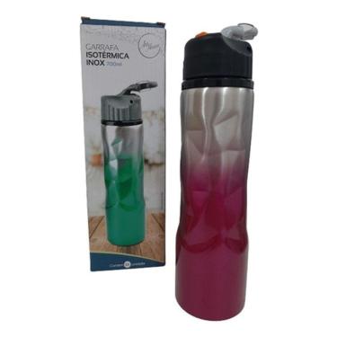 Imagem de Garrafa Isotérmica Squeeze Inox 700 Ml