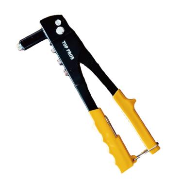 Imagem de Rebitadeira Manual Alicate de Rebites 10" Pop 4 Bicos 2,4 / 3,2 / 4,0 / 4,8mm Aço Carbono 26cm