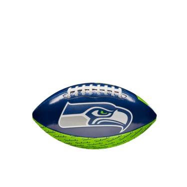 Imagem de Bola de futebol americano wilson nfl pewee team seatle seahawks