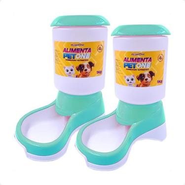 Imagem de Combo 2 Comedouro Automático Alimenta Pet One - Tiffany - Mypetone