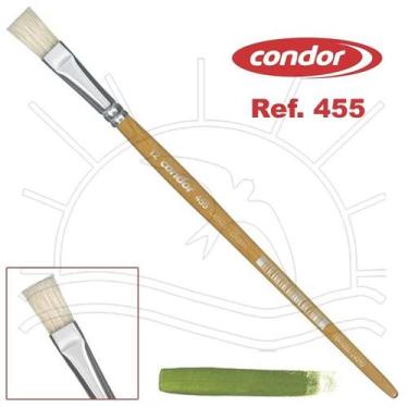 Imagem de Pincel Condor 455 - Chato Plano, 10