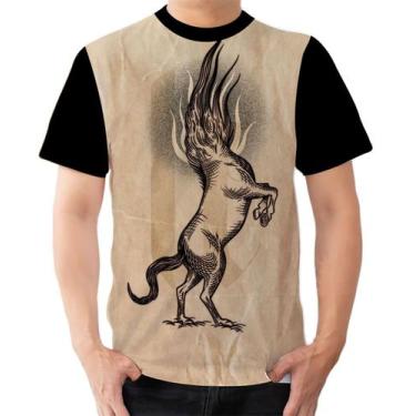 Imagem de Camiseta Camisa Ads  Mula sem cabeça Folclore Brasileiro 1 - Fabriquet