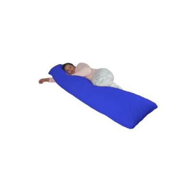 Imagem de Travesseiro de Corpo Gigante 2 Metros Happy Line Xuxão 200x48, Azul