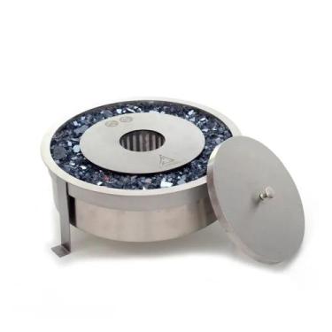 Imagem de Lareira Modelo Tocha Inox Média de 2,5L Ecológica - K3 Imports