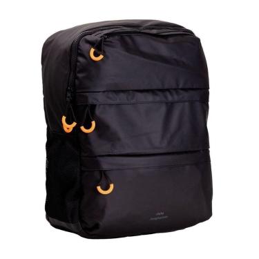 Imagem de Mochila Emborrachada Bolsos Preto