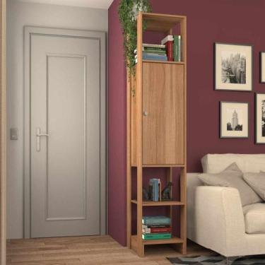 Imagem de Closet com 1 Porta contendo 2 prateleias e 3 nichos externos EY107 Lin