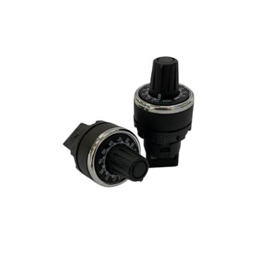 Imagem de Potenciômetro Linear 22mm Com Knob CSW-MPKM5K 5K Ohms 1 Volta IP65 Weg