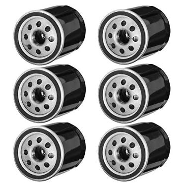 Imagem de HIFROM 6 peças de substituição de filtro de óleo para Kawasaki 49065-2057 49065-2062 49065-7010 49065-2078 serve para FC150V FC401V FC420V FC540V FH381V FH430V FX751V FX801V FX850V Motor FX921V FB460V