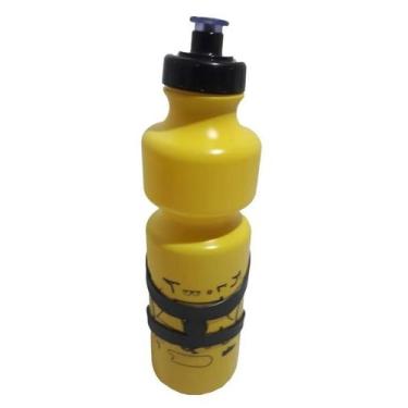 Imagem de GARRAFA COM SUPORTE - 750ml - IMPORTADO, AMARELO, UNI
