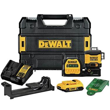Imagem de DEWALT Kit de nível a laser 20V/12V MAX, 3 x 360, verde (DCLE34030G)