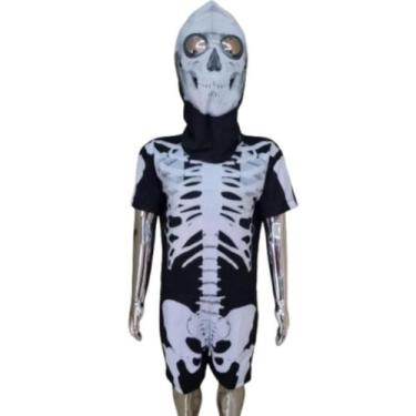 Imagem de Fantasia Infantil Menino Esqueleto e Sonic com Máscara - Primavera Mod