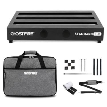 Imagem de Placa pedaleira Ghost Fire de liga de alumínio 1,2 kg com efeito 43 cm x 30 cm com bolsa de transporte, série V (V-STANDARD 1.0)