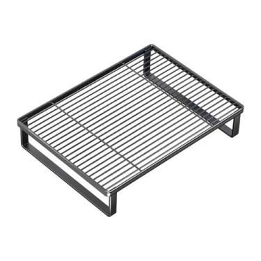 Imagem de Bothyi Microondas Stand Home Utilitário Plataforma multiuso Cozinha fogão a gás Rack de forno de microondas para armário de armário de cozinha fogão, Black S