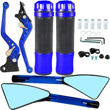 Imagem de Manete de freio embreagem esportivo a disco YBR125 XTZ125 YS Fazer Lan