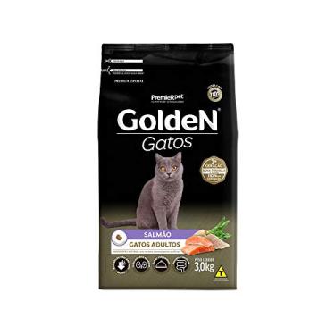 Imagem de Premier Pet Ração Golden Para Gatos Adultos Sabor Salmão - 3Kg Adulto