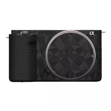 Imagem de Película protetora de vinil antirarranhões para câmera para Sony ZV-E1 ZVE1 ZV E1 E1 (triângulo preto)