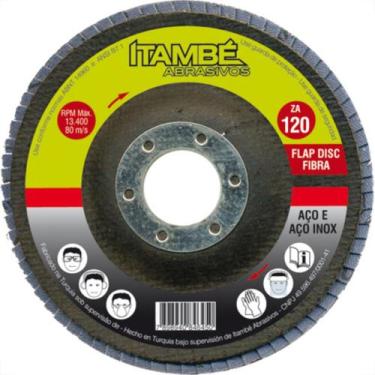 Imagem de Disco Flap Lineato 4.1/2 X 120 - ITAMBE