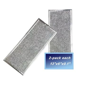 Imagem de MADHUT Filtro de micro-ondas 13x6 substituição WB06X10596 W10208631A filtro de ventilação de micro-ondas adequado para Amana KitchenAid Maytag Samsung LG Ge Whirlpool substituição de filtro de