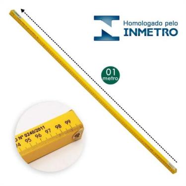 Imagem de 10 Régua Metro tecido alfaiate balcão Cort Costura Estilista - PLASTME