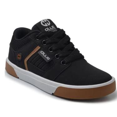 Imagem de Tênis Ollie Monster 3 Casual Moderno Infantil Preto, Preto, 35