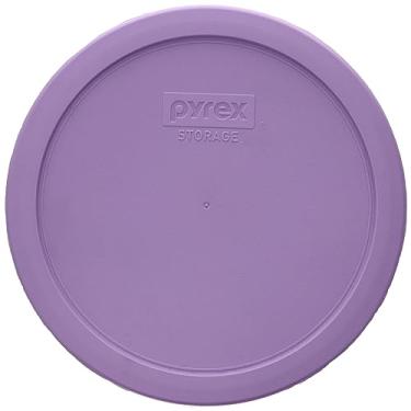Imagem de Pyrex 7402-PC Tampa de armazenamento de alimentos roxa lavanda 6/7 xícaras