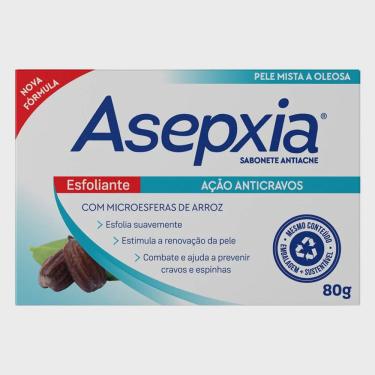 Imagem de Sabonete Barra Asepxia Antiacne Esfoliante 80g