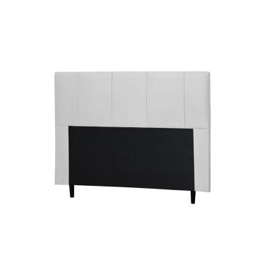 Imagem de Cabeceira Dona Casal 193 Cm Courino Branco- Italian Flex