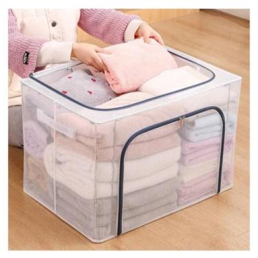 Imagem de Caixa Organizadora de Roupas Multiuso Flexivel com Ziper - TOP RIO, 24